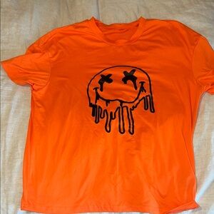 Orange Graphic T-Shirt
